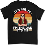 Vatertag – Ich bin's, hallo, ich bin der Papa – Personalisiertes T-Shirt (TT)