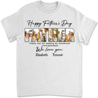 Father's Day - Thank You For Making My Childhood Unforgettable - Personalized Unisex T-shirt