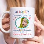 Father's Day - The Best Daddy Belongs To Me Photo Upload - Personalized Mug (TT)