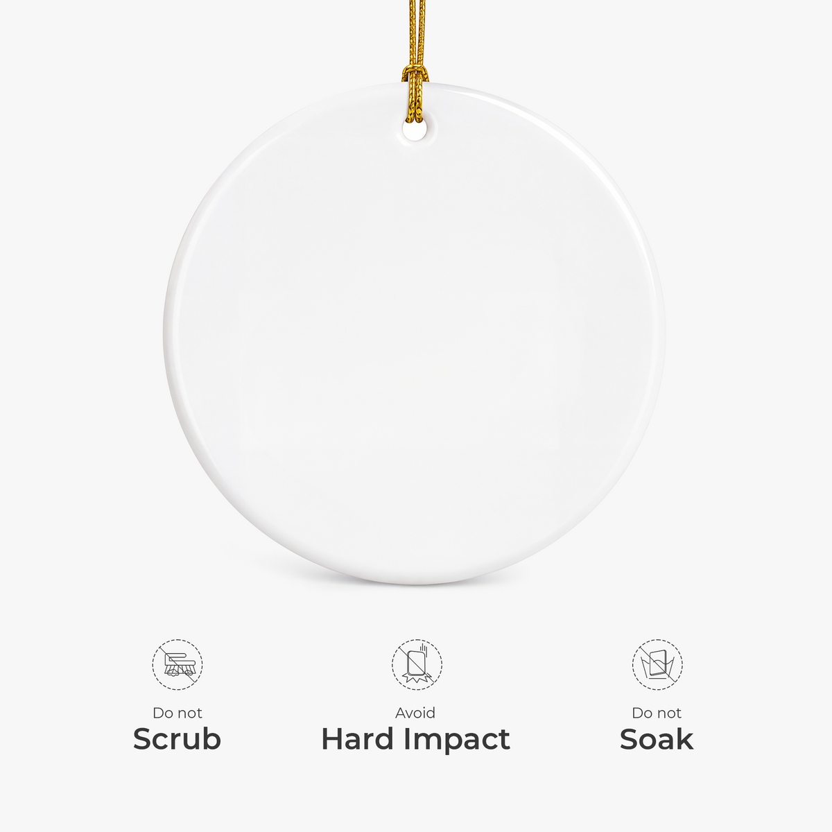 Ihr Text hier - Personalisiertes Acryl-Ornament (Kamin)