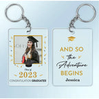 Graduation - Behind You All Your Memories - Personalized Acrylic Keychain (TL)