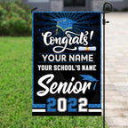 Graduation - Congratulation Senior Of Year - Personalized Flag (Ver 2)