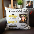 Graduation - Custom Photo The Tassel Was Worth The Hassle - Personalized Pillow