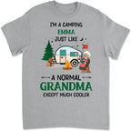 Grandma - I'm A Camping Grandma - Personalized Unisex T-Shirt