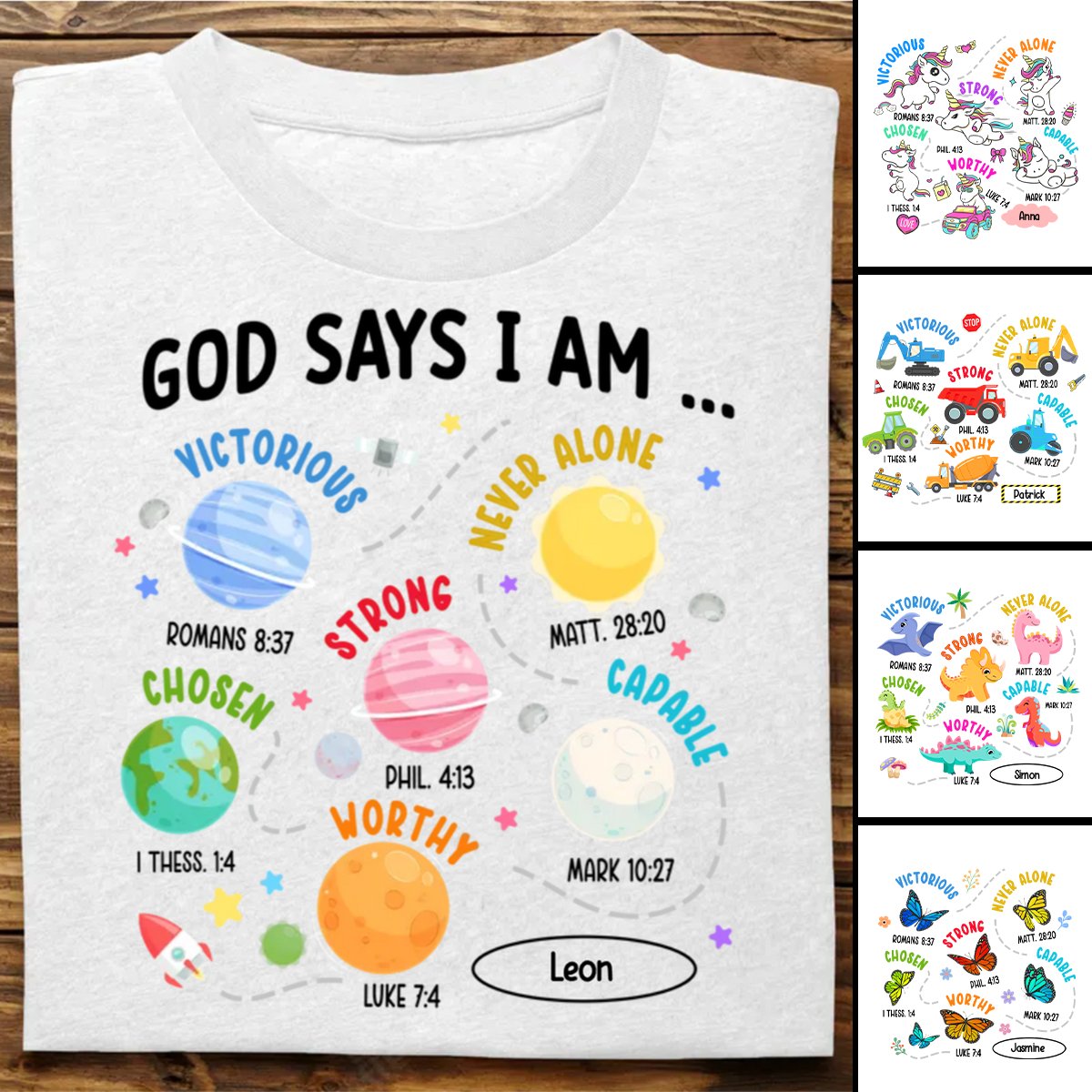 Grandson - Grandson Construction Machines I Am Kid - Personalized T-Shirt