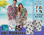 Hawaii – Personalisiertes Hawaii-Hemd mit eigenem Gesicht – Personalisiertes Hemd (LH4)