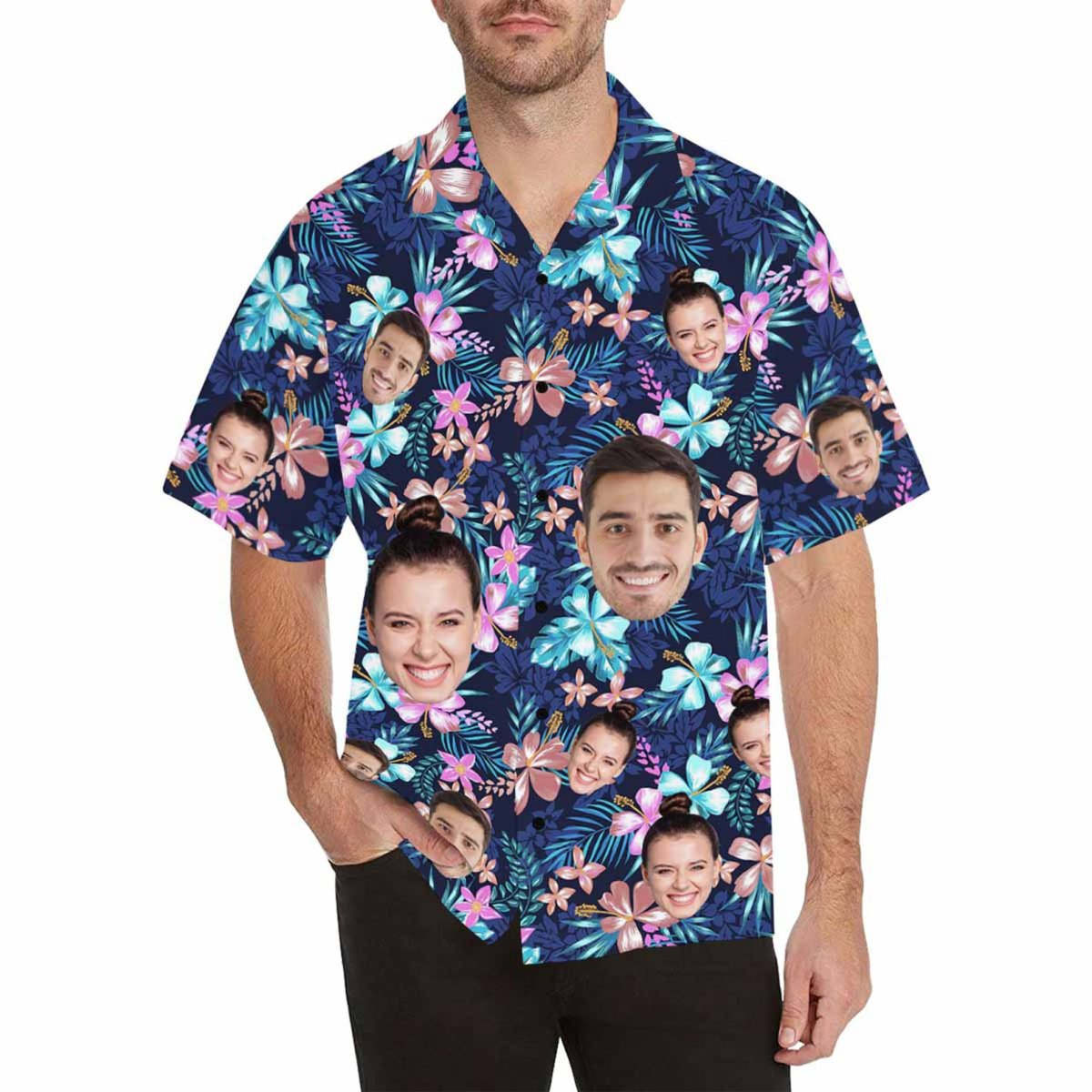 Hawaii - Custom Face Hawaiian Shirts - Personalized Short (LH6)