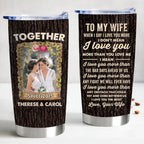 "I Love You The Most" 20oz Personalized Stainless Steel Tumbler