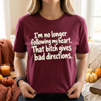 Maroon funny quote T-shirt lifestyle mockup