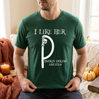 Forest Green I Like Her Pumpkin Picking Abilities shirt mockup