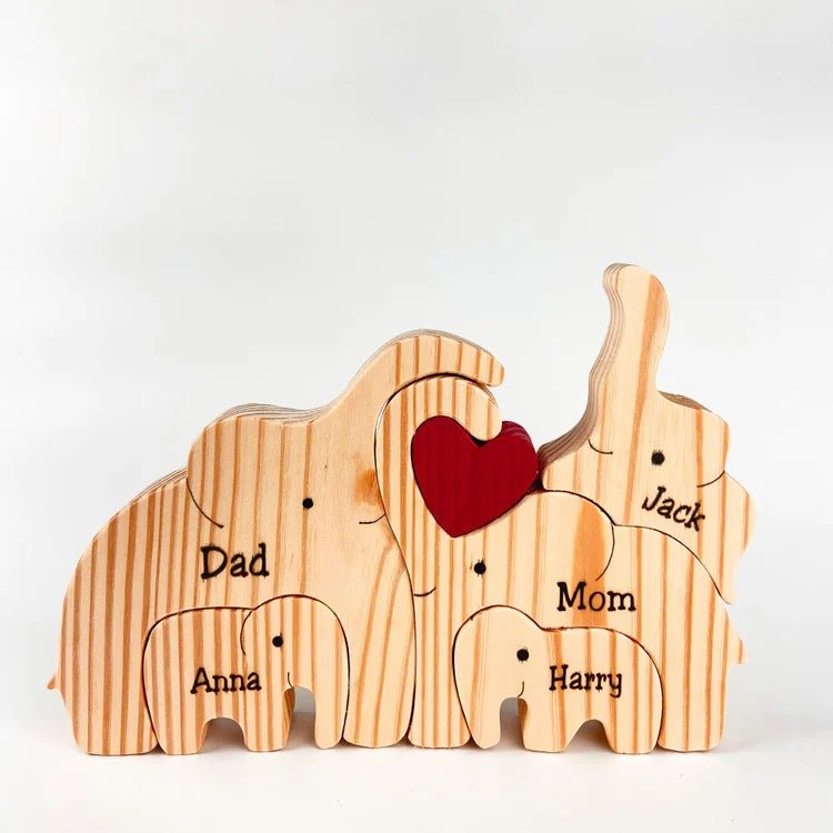 MakeZBright Wood Elephant