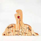 MakeZBright Wooden Dino