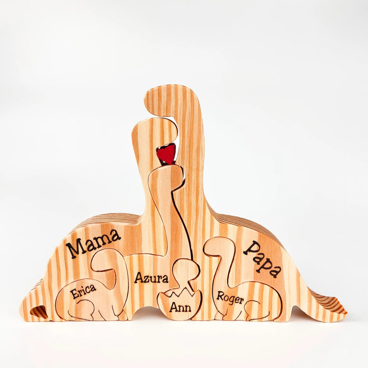 MakeZBright Wooden Dino