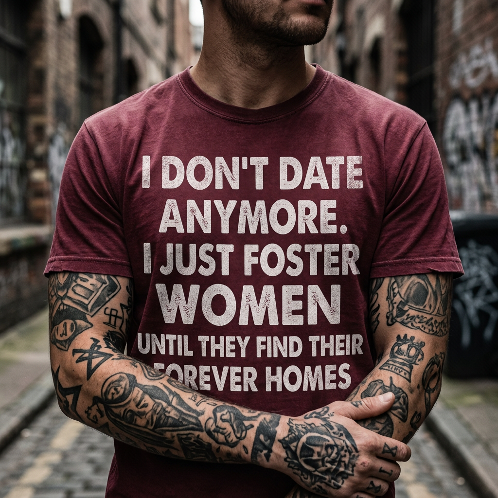 Je ne sors plus avec personne, je me contente d'accueillir des femmes temporairement (T-shirt)