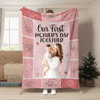 Mother - Happy 1St Mother's Day - Personalized Blanket (HJ)