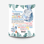 Mother - Hi Mommy, Grandma Told Me That You Are Awesome  - Personalized Blanket