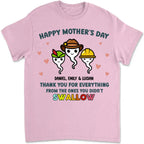 Mutter - Danke Mama für alles - Personalisiertes Unisex T-Shirt
