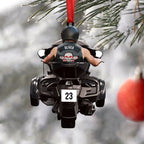 Motorbike Lovers - Personalized Christmas Ornament Gift for Biker