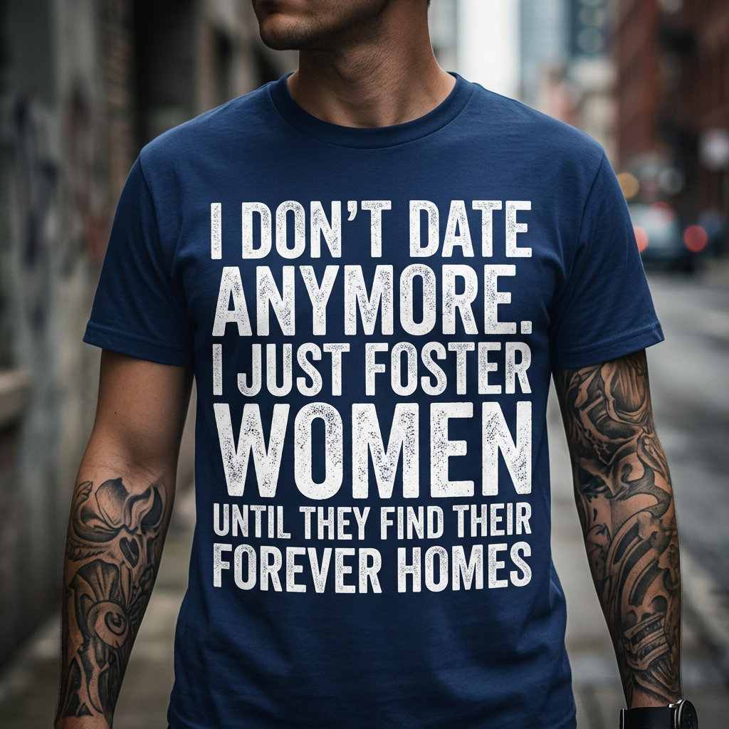 Je ne sors plus avec personne, je me contente d'accueillir des femmes temporairement (T-shirt)
