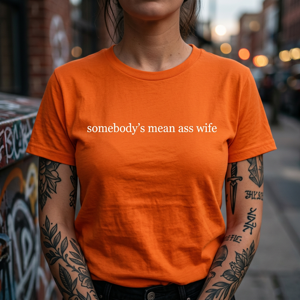 T-shirt « La femme méchante de quelqu'un »
