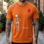 Well, Shit... | Funny Skeleton Halloween T-Shirt