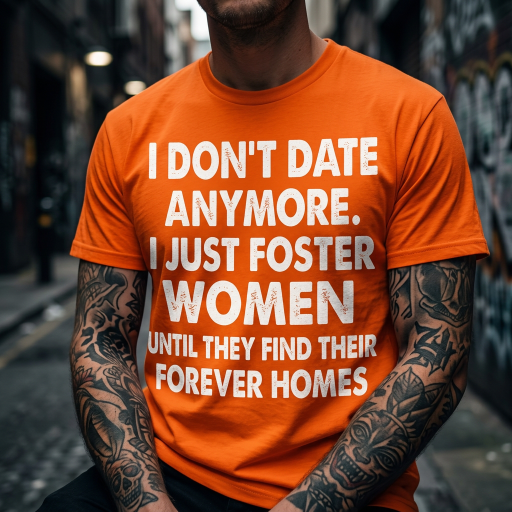Je ne sors plus avec personne, je me contente d'accueillir des femmes temporairement (T-shirt)