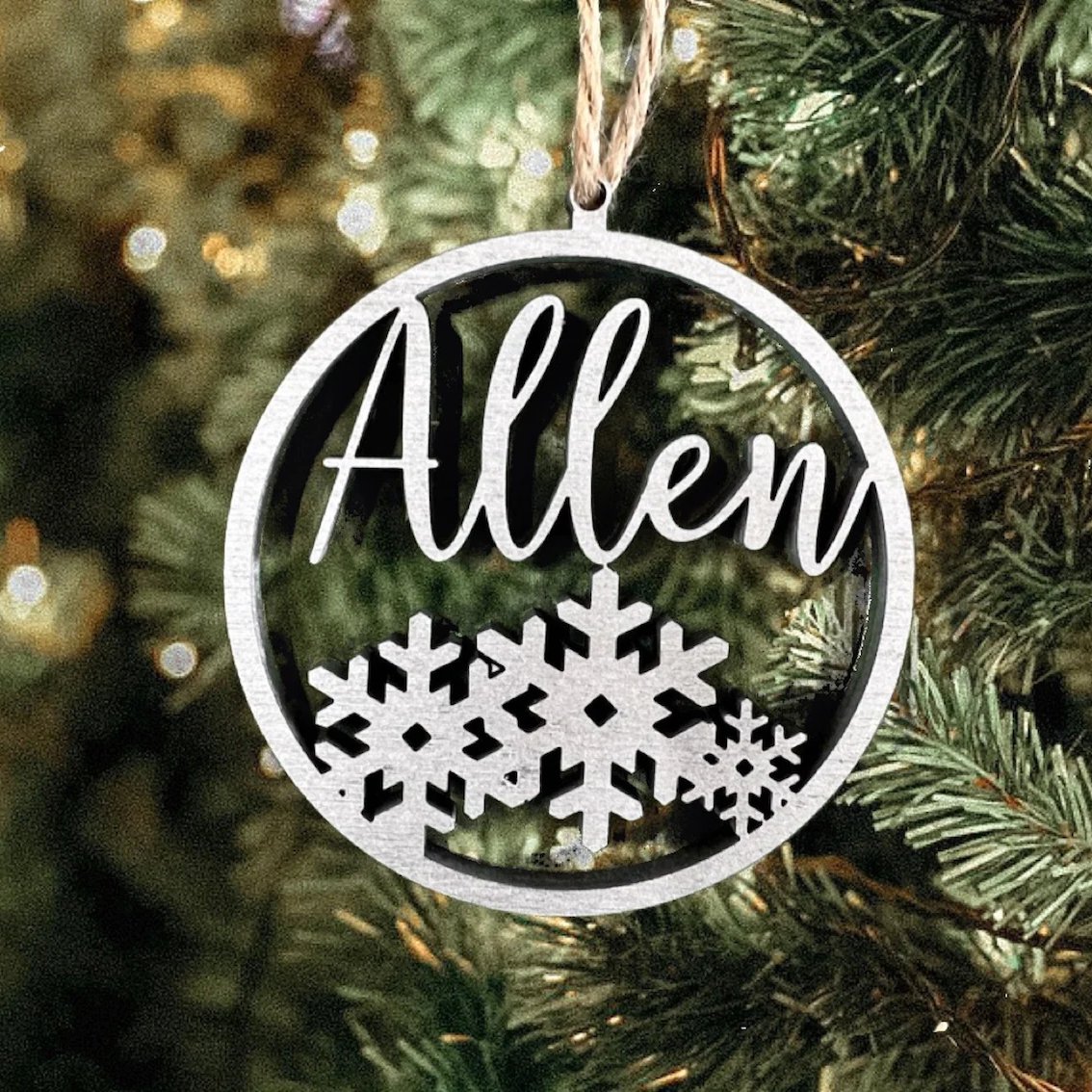 Personalized Christmas Ornament - Personalized Acrylicen Ornaments - O2NM