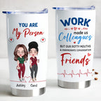 Personalisierter „You Are My Person“-Becher für Pflegekräfte – 590 ml Edelstahl