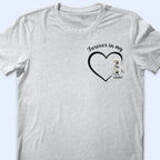 Pet Lovers - Custom Photo Forever And Always In My Heart - Personalized T Shirt, Hoodie, Sweatshirt