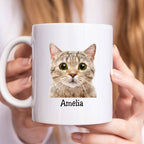 Pet Lovers - Custom Photo My Furreal And Unconditional Love - Personalized Mug