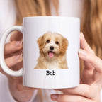 Pet Lovers - Custom Photo My Furreal And Unconditional Love - Personalized Mug