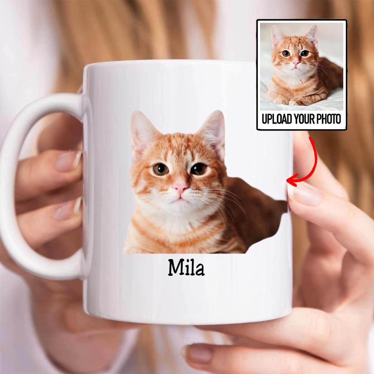 Pet Lovers - Custom Photo My Furreal And Unconditional Love - Personalized Mug