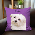 Pet Lovers - Custom Photo - Personalized Pillow