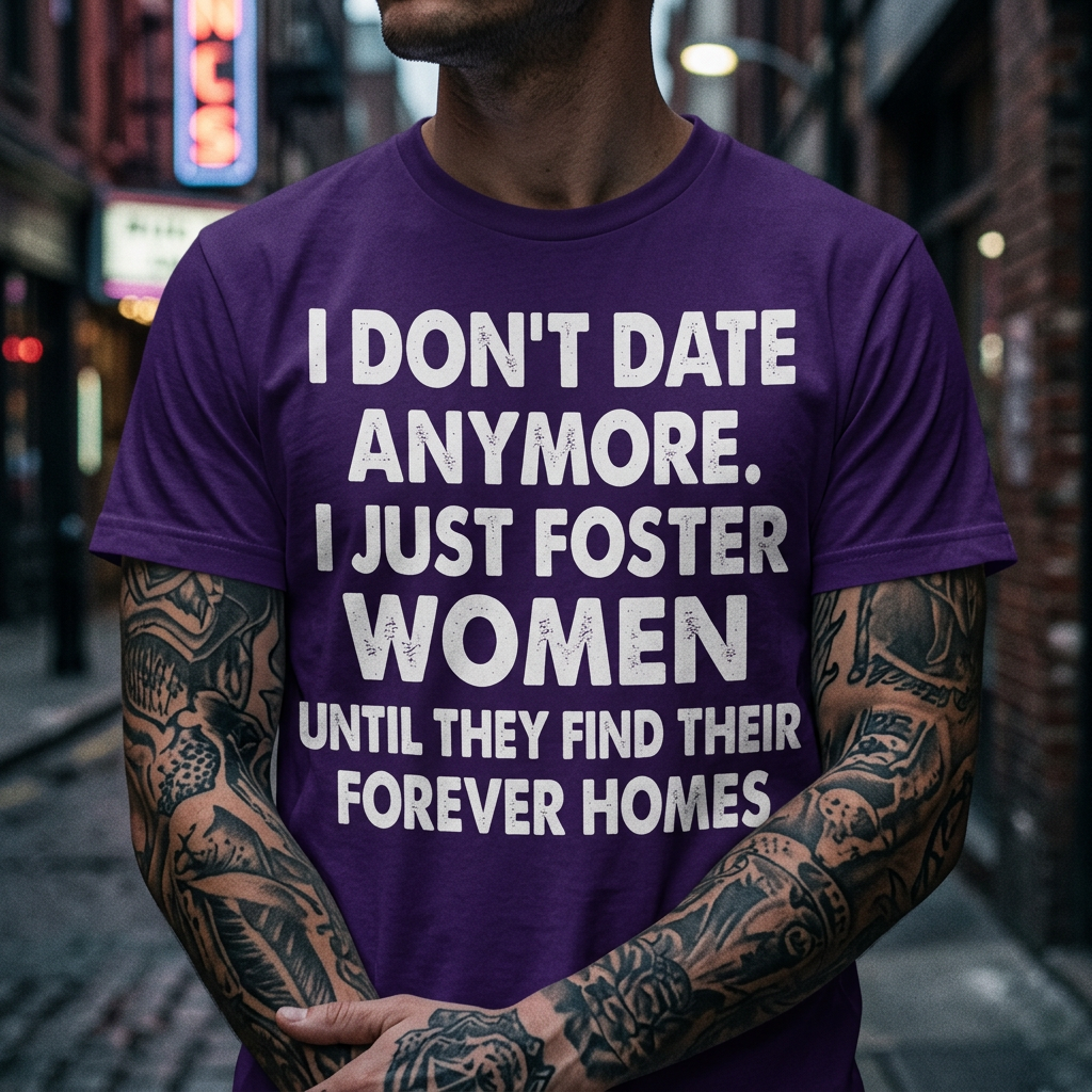 Je ne sors plus avec personne, je me contente d'accueillir des femmes temporairement (T-shirt)