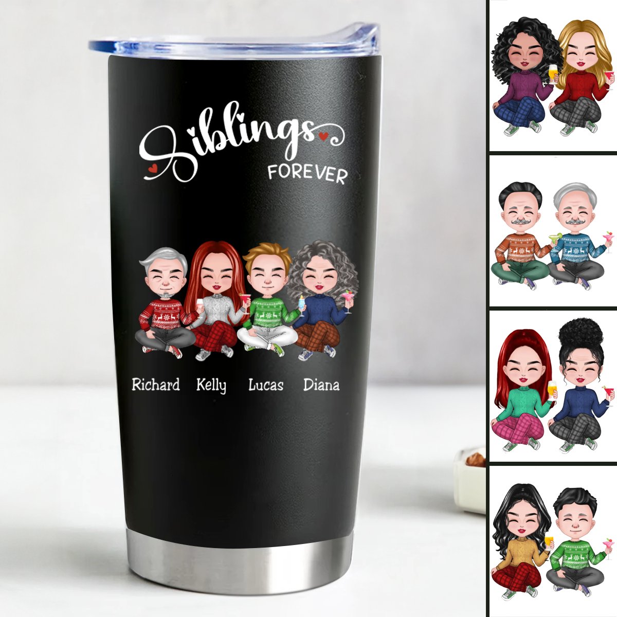 Sibling Love 20oz Insulated Tumbler (Z8)