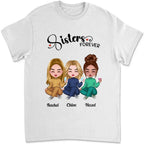 Sœurs - Sœurs pour toujours - T-shirt personnalisé