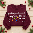Sweatshirt Burgundy Jingle