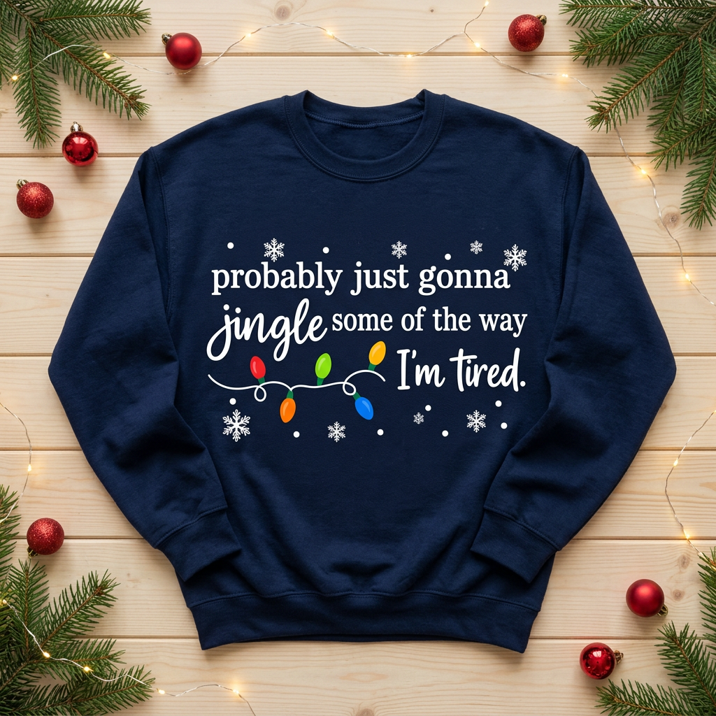 Sweatshirt Navy Jingle