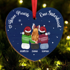 Christmas One Sisterhood - Ornement en bois personnalisé de forme personnalisée