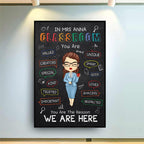Teacher - In This Classroom You Are - Personalized Poster (TB)