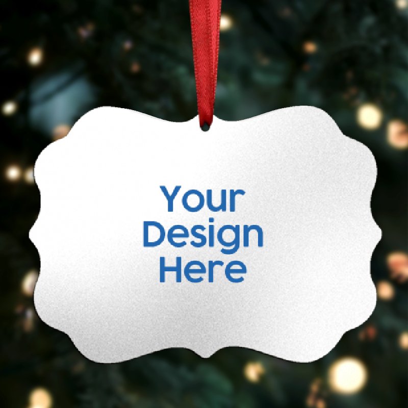 Upload Your Own Design - Personalized Christmas Ornament