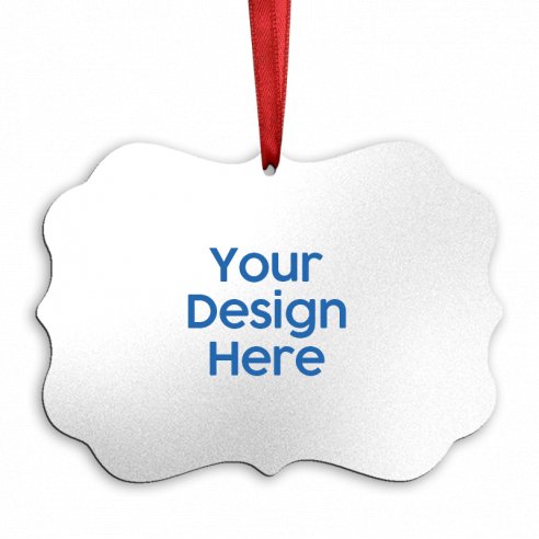 Upload Your Own Design - Personalized Christmas Ornament