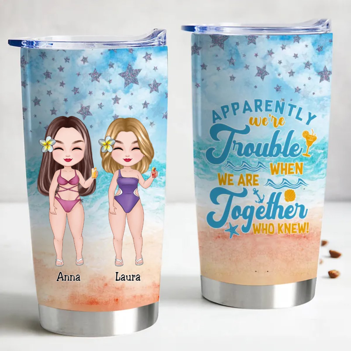Gobelet isotherme en acier inoxydable personnalisé Vibrant Memories de 20 oz