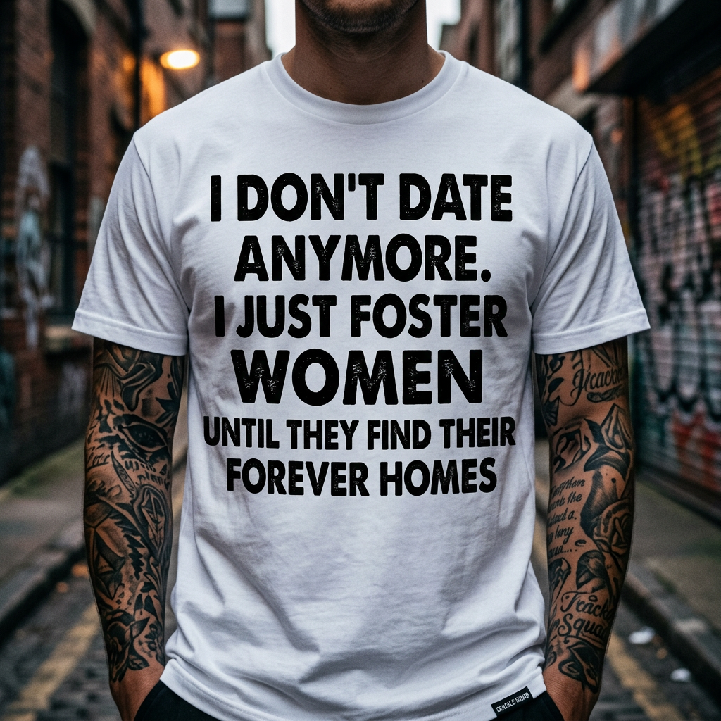 Je ne sors plus avec personne, je me contente d'accueillir des femmes temporairement (T-shirt)